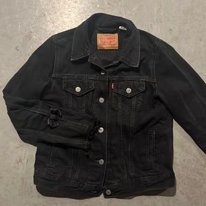 Levi Black Denim Jacket